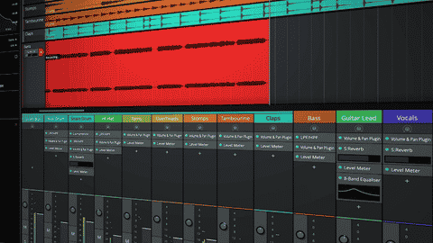Tracktion Waveform DAW Interface